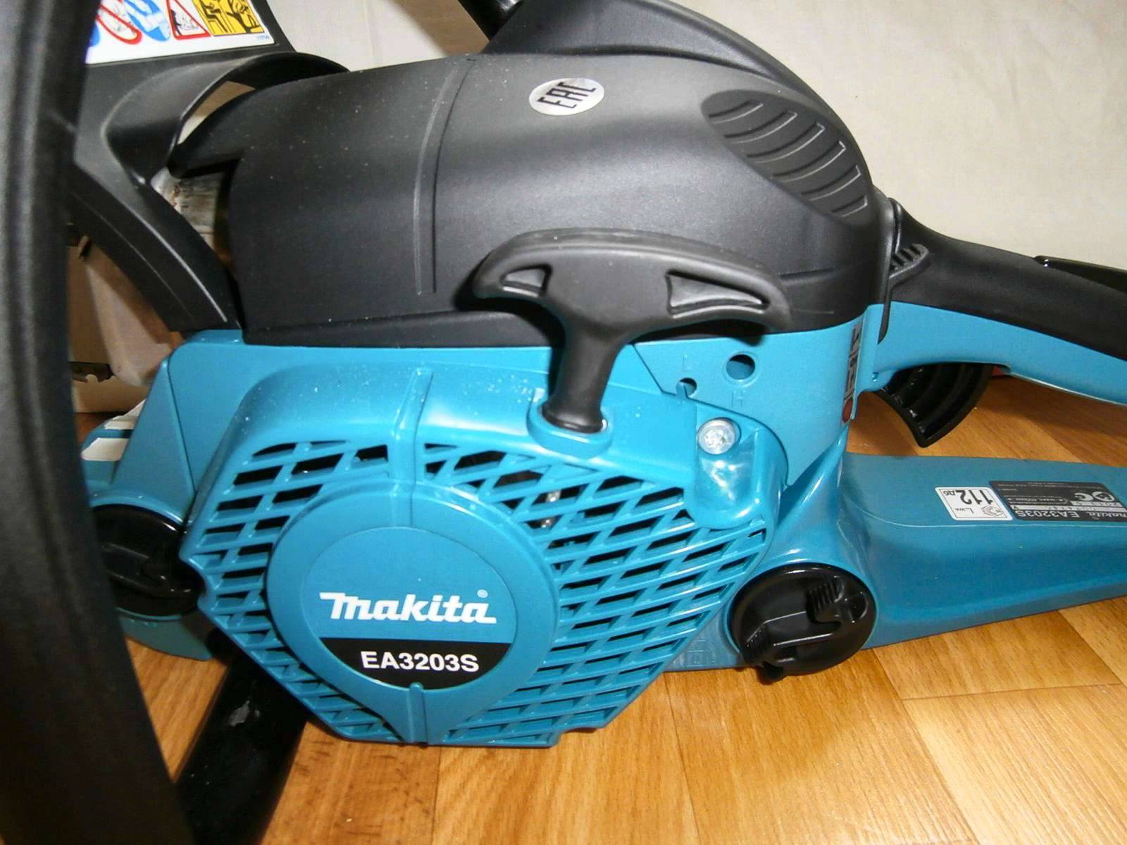 Обзор полупрофессиональной бензопилы Makita ea3203s40b