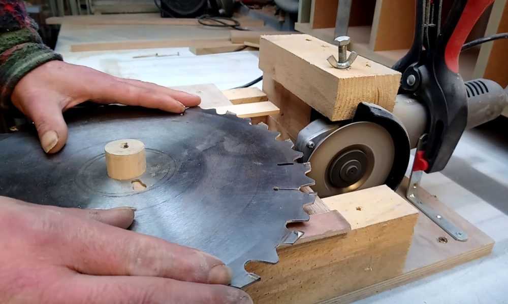 Устройство и виды станков для заточки дисковых пил по дереву, делаем самодельный для твердосплавных пильных дисков
