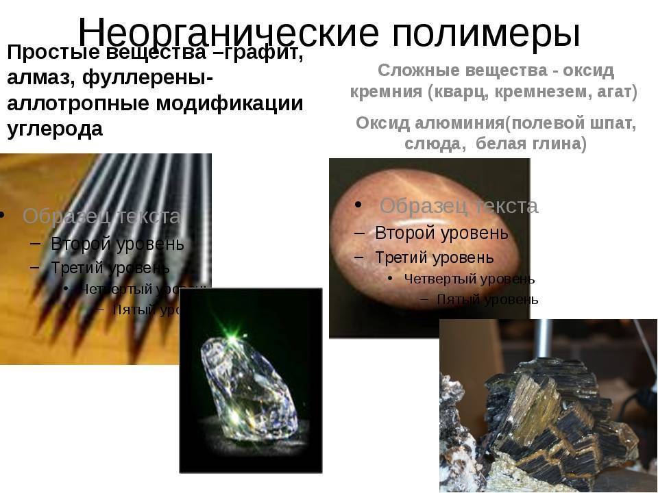 Классификация, строение и способы получения полимеров