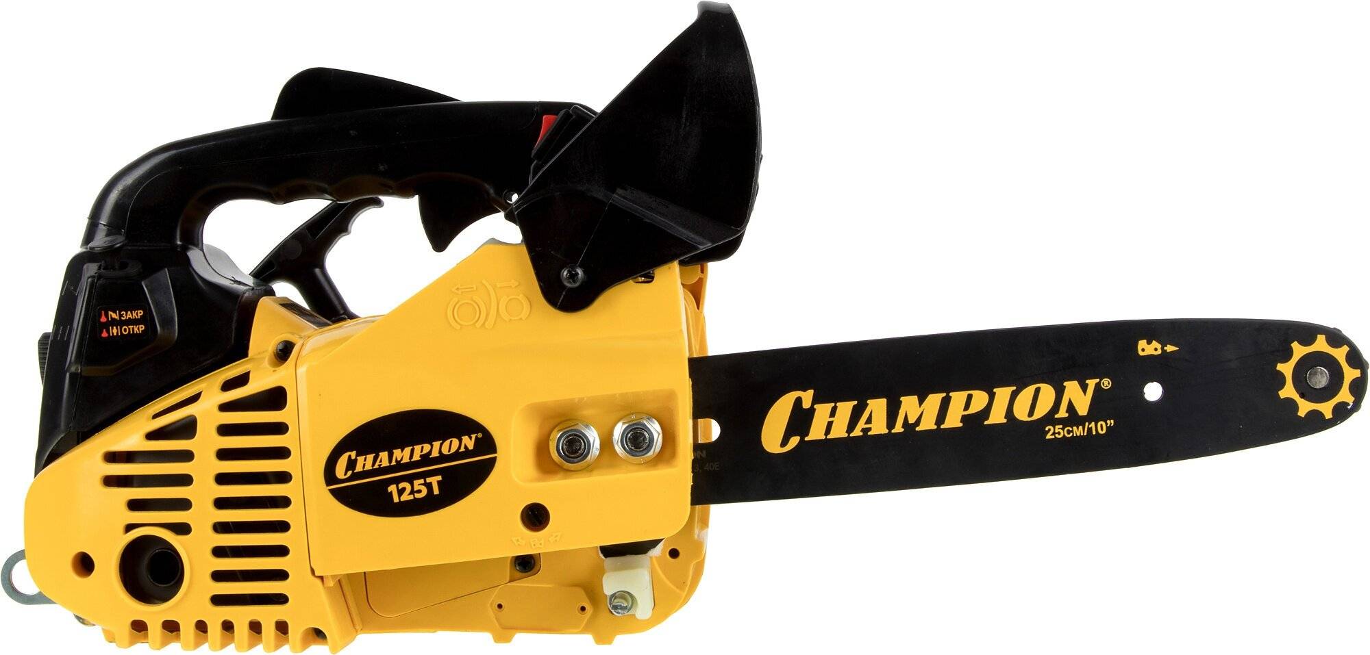 Обзоор бензопилы champion 125 t