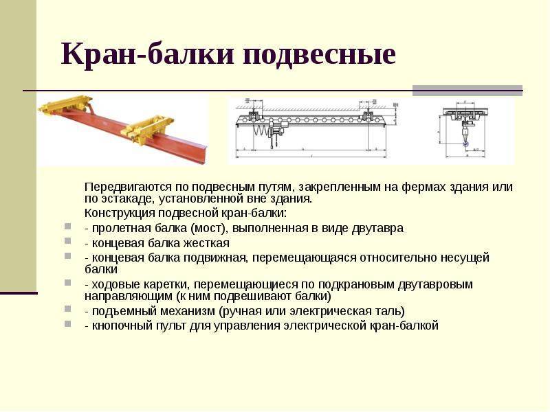 Как необходимо производить монтаж подвесной кран балки
