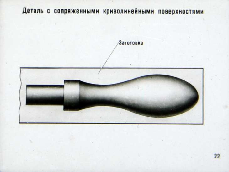 Технология обработки фасонных поверхностей
