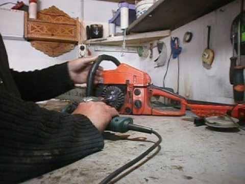 Как завести бензопилу без стартера - спецтехника