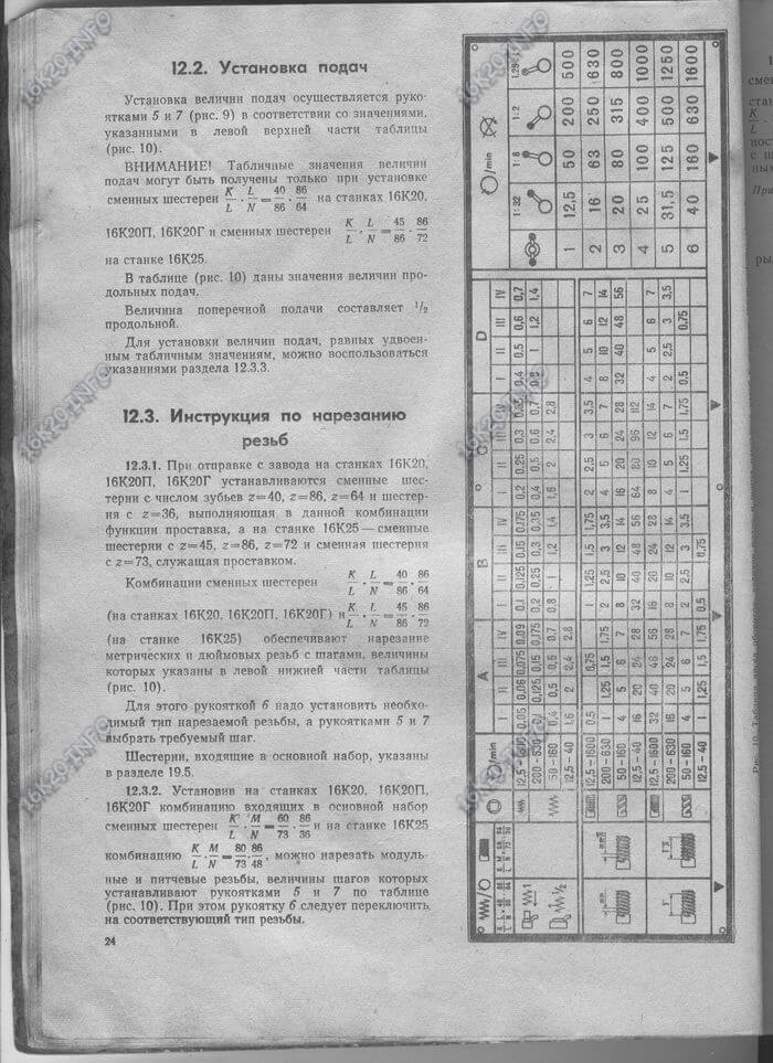 Токарно-винторезный станок  1в62г