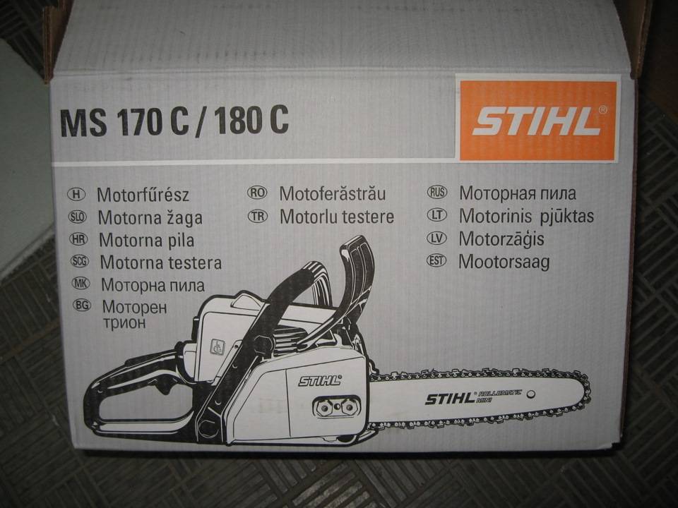 Бензопила stihl ms-180 — технические характеристики, устройство и эксплуатация