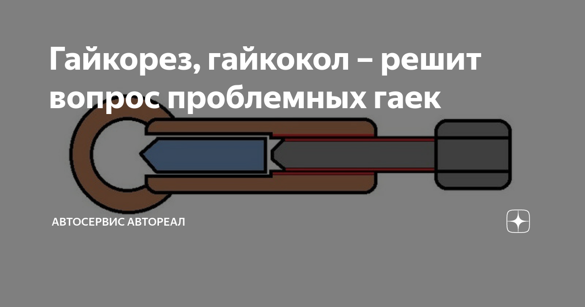 Гайколом и гайкорез: принцип работы, виды, самодельная конструкция