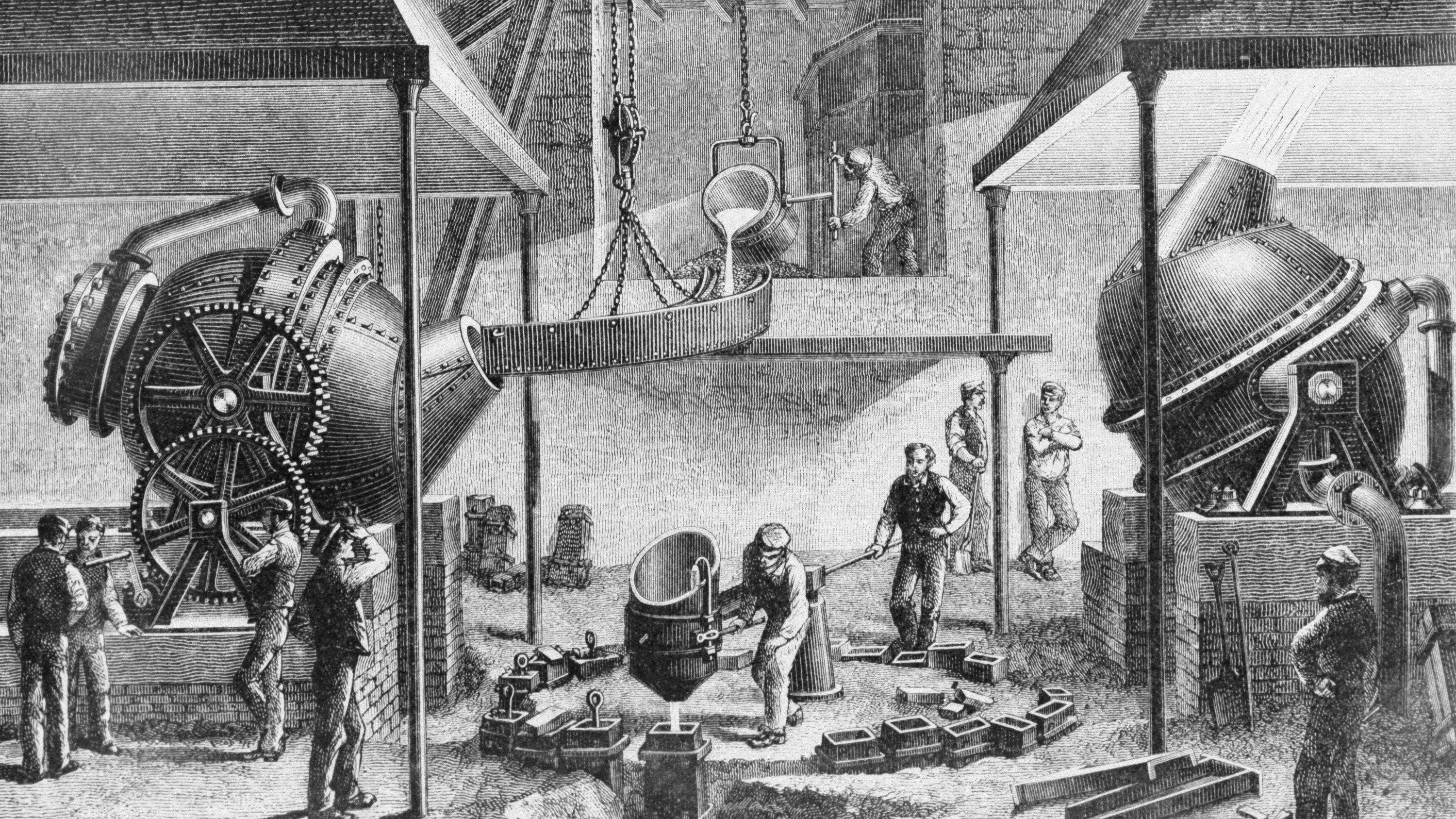 Бессемеровский процесс - bessemer process - dev.abcdef.wiki