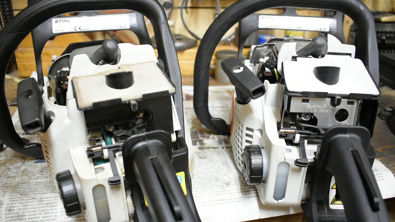 Stihl 180 — устраняем мелкие неисправности (фотоотчет)