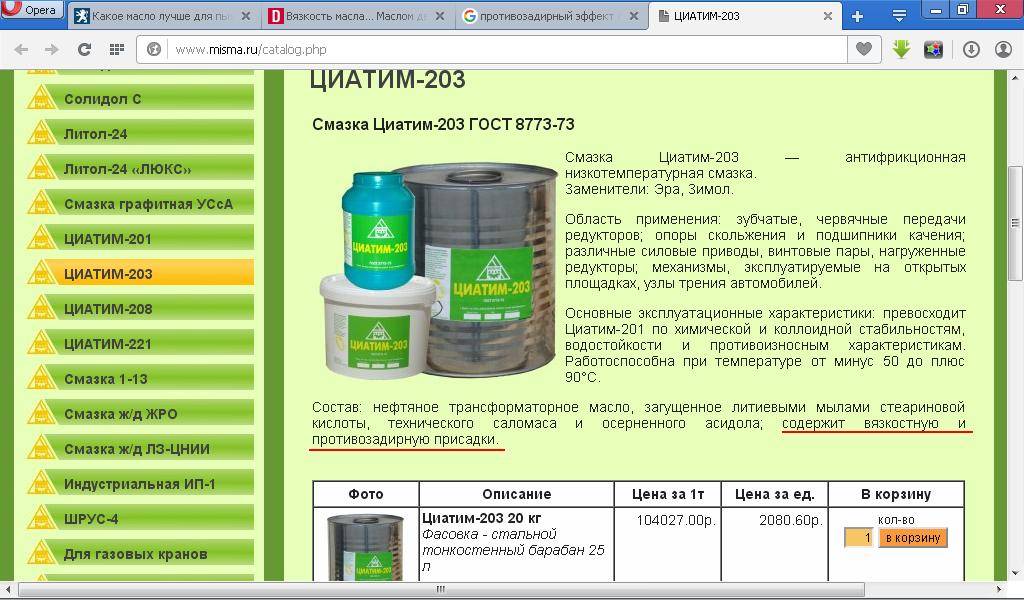 Циатим 221: термостойкая пластичная смазка по гост 9433-80