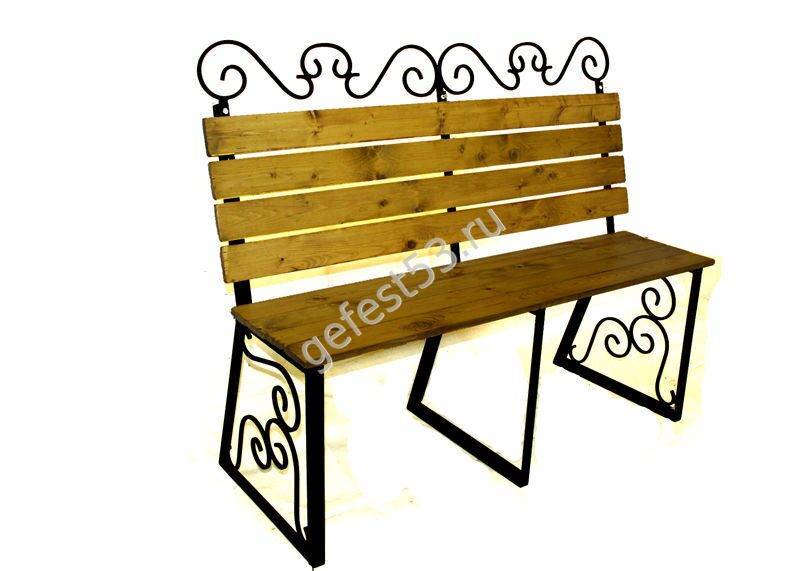 Скамейка и столик своими руками на кладбище: размеры и чертежи из металла, дерева, камня, бетона и пластика