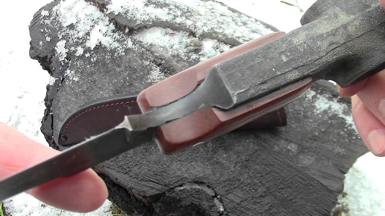 Как закалить сталь для ножа