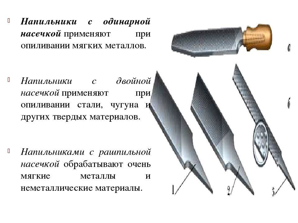 Чем отличается рашпиль от напильника - основные характеристики