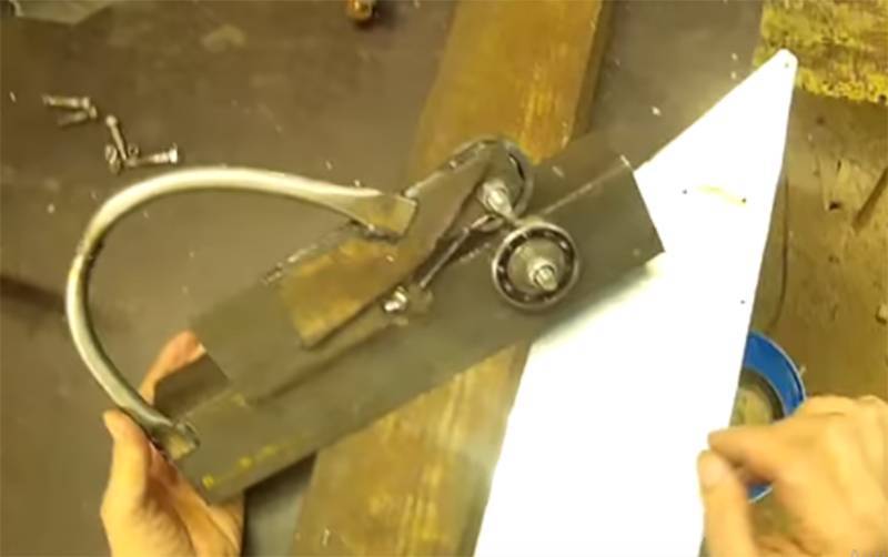 Как сделать роликовые ножницы для резки листового металла своими руками