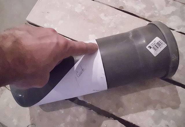 Как разрезать трубу под 45 градусов: видео, лекало