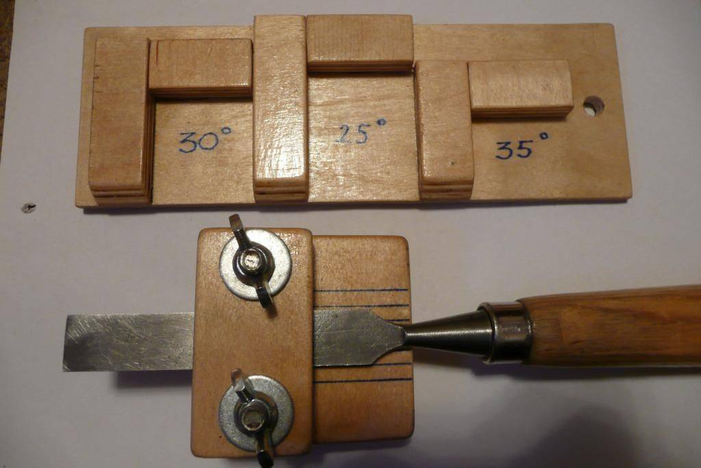 Как сделать универсальную точилку для столярных инструментов и ножей