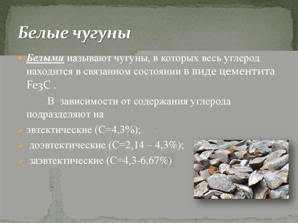 Чугун и сталь | отличия металлов друг от друга