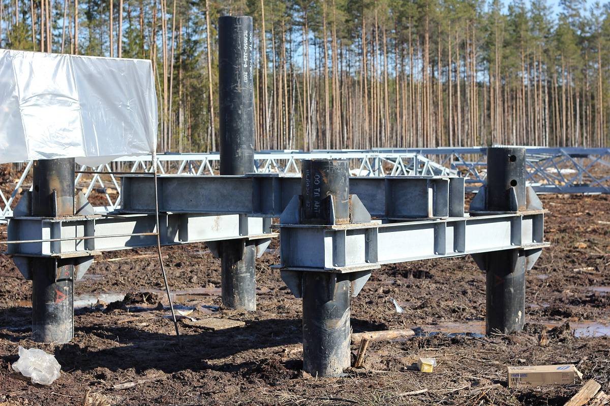 Сваи-сервис - компания специализируется на установке свайно-винтовых фундаментов