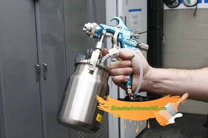 Какое давление нужно для покраски краскопультом