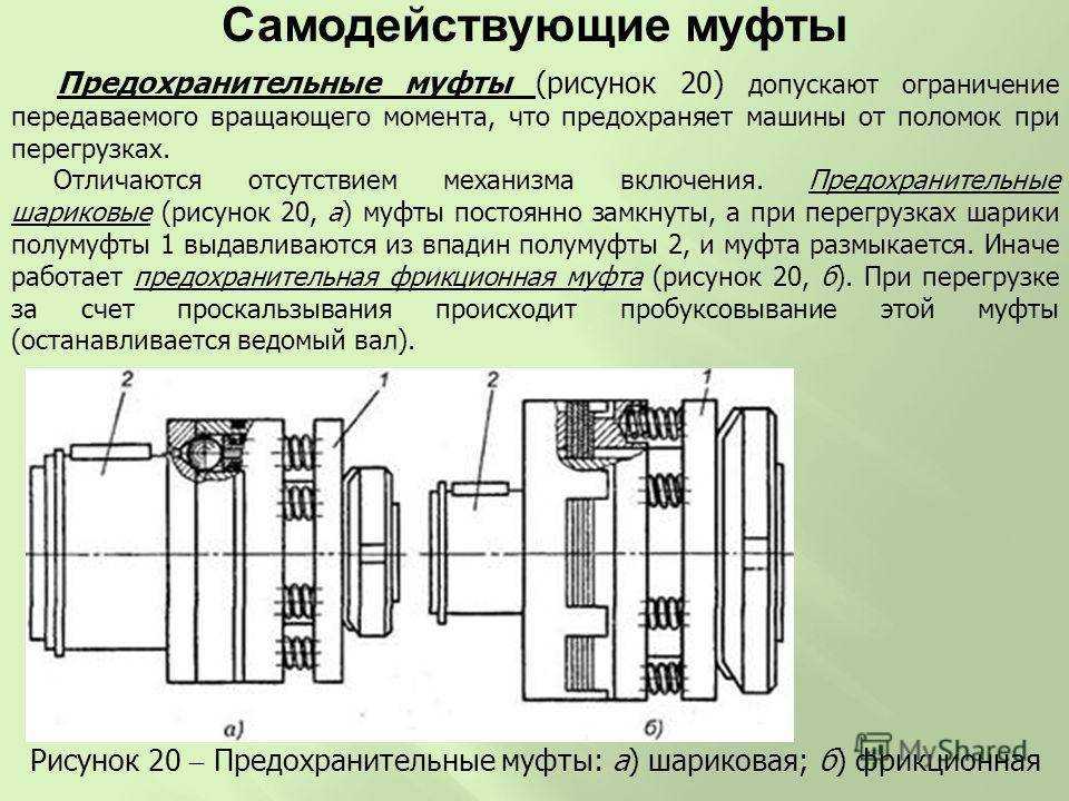 Фрикционная муфта: устройство, принцип работы, виды