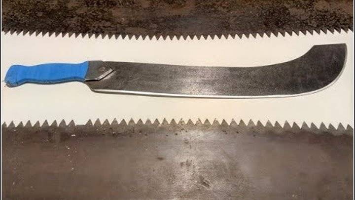 Как работать двуручной пилой и изготовление удобной ножовки своими руками