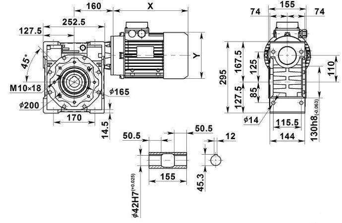Технические характеристики мотор-редуктора: обзор +видео