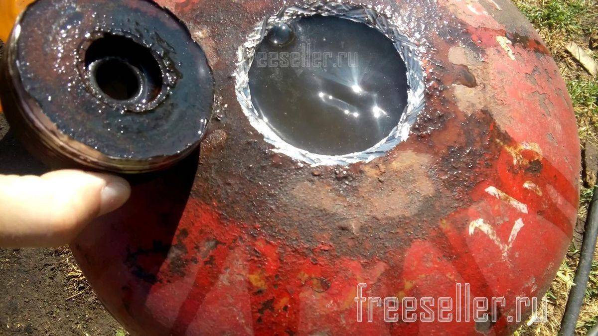 Как разрезать газовый баллон без плохих последствий
