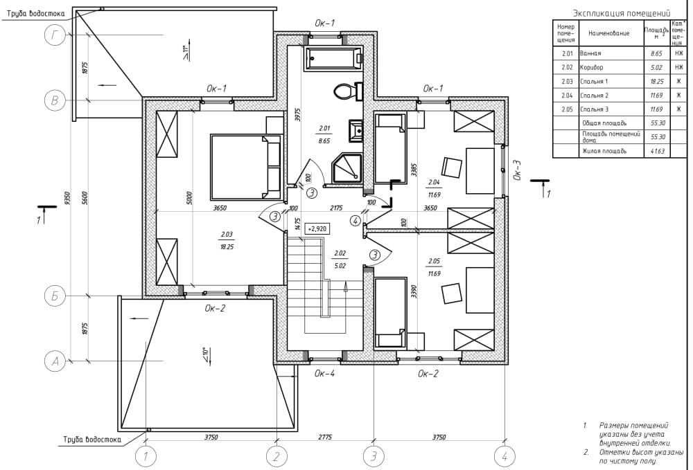 Размер спальни в частном доме: планировка дома: cтандартные размеры комнат – рекомендуемый состав и размеры помещений в частном доме — архитектурно строительный портал