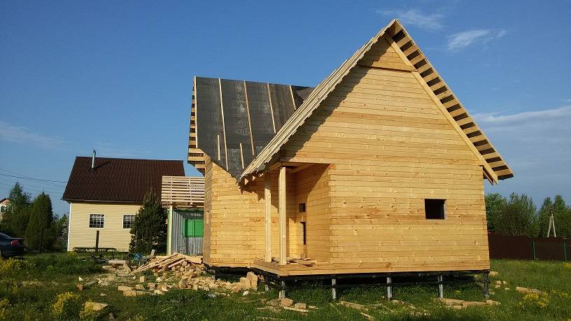 Brusina — компания строит теплые деревянные дома под ключ и под усадку
