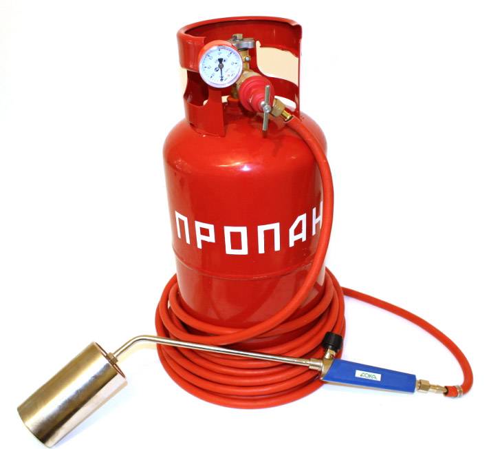 Горелка газовая на баллон для кровли - всё о кровле