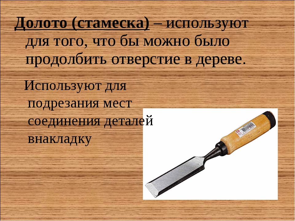 Стамеска для резьбы по дереву: виды, правила работы, заточка