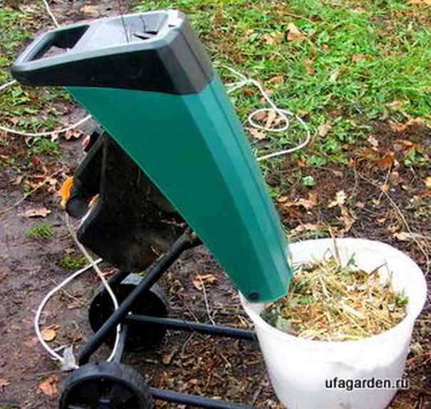 Как сделать измельчитель травы и веток