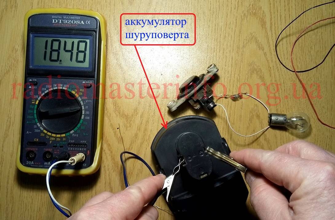 Проверяем аккумулятор шуруповерта мультиметром | auto-gl.ru