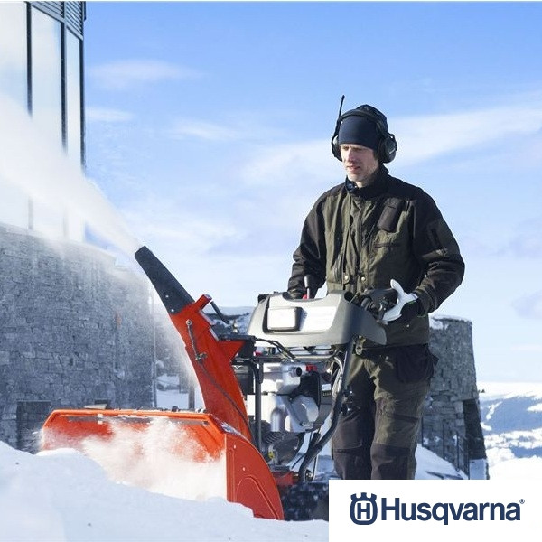 Husqvarna st 224 — почему это лучший снегоуборщик за 100 труб