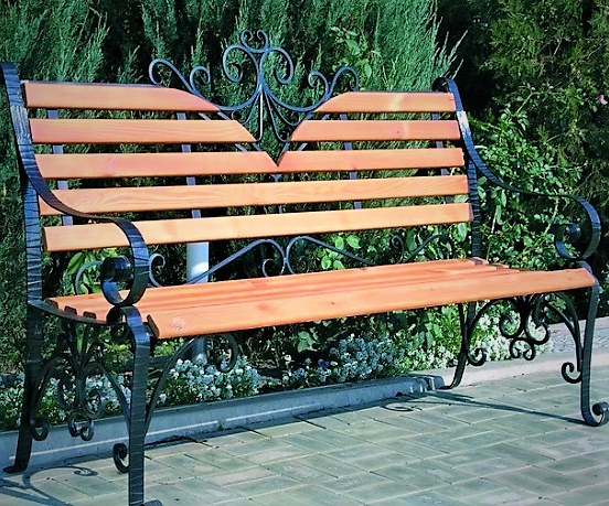 Кованые скамейки (55 фото): парковые. для сада, для дачи, для дома