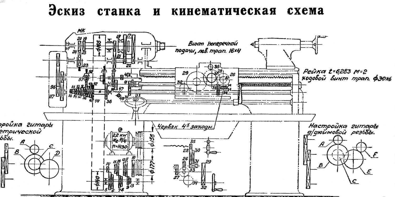 Токарно-винторезный станок гс526у: технические характеристики, паспорт