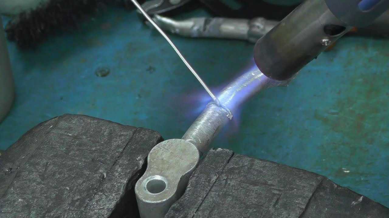 Пайка алюминия в домашних условиях газовой горелкой и паяльником с использованием оловянно-свинцовых припоев