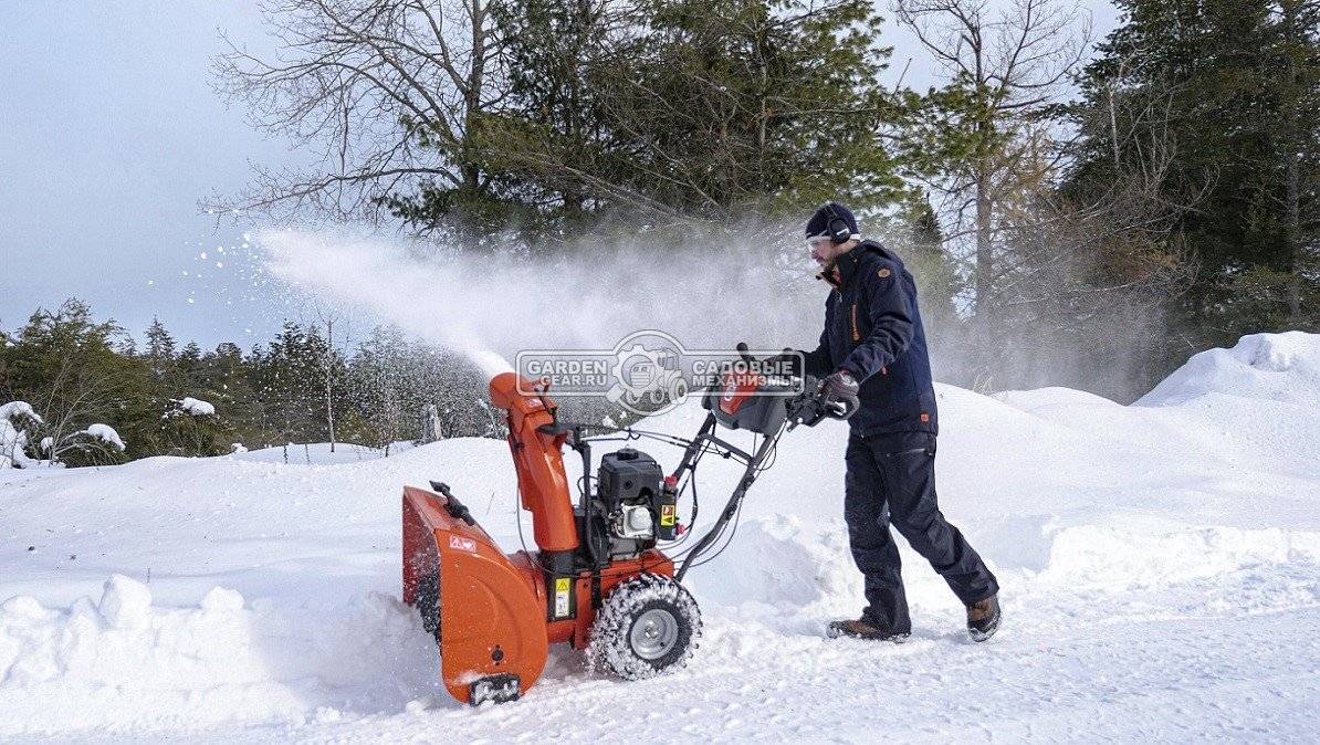 Husqvarna st 224 — почему это лучший снегоуборщик за 100 труб