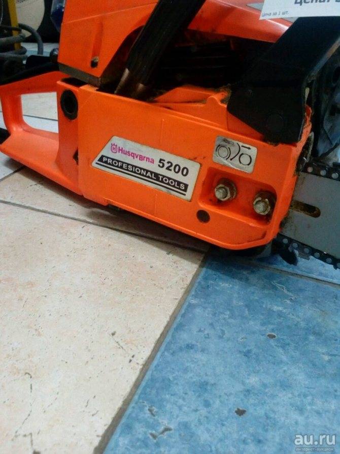 Обзор китайской бензопилы husqvarna 5200