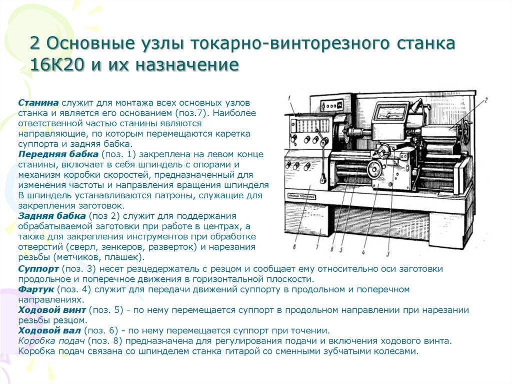 Токарный станок 16к20: технические характеристики, схемы, работа