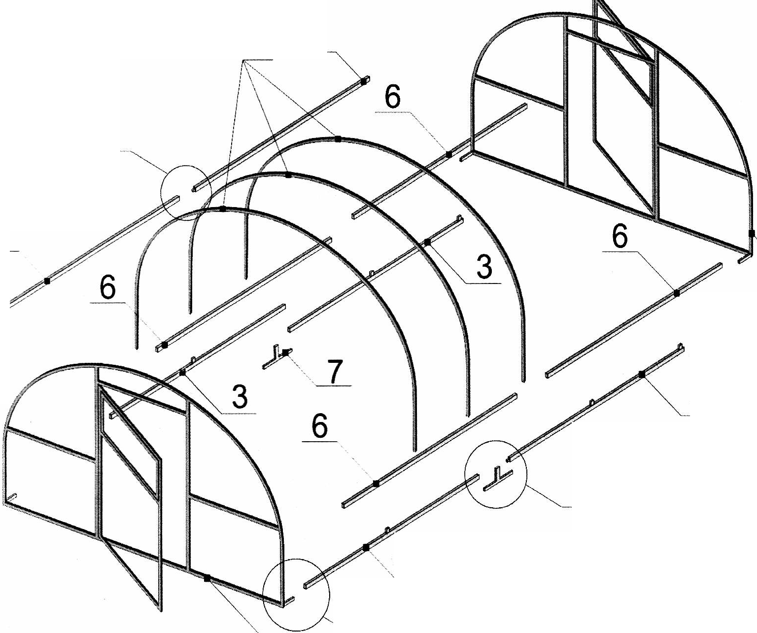 Сборка теплицы из поликарбоната — особенности монтажа конструкции своими руками