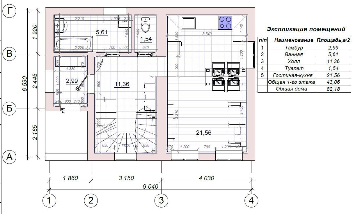 Сколько комнат должно быть в коттедже, частном доме? размеры, расположение, планировки